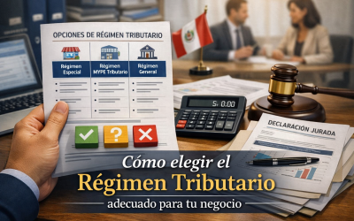 Elección régimen tributario