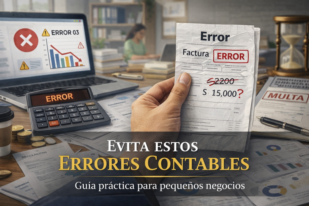 Errores contables
